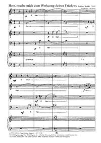 Bethke: O Herr, mache mich zum Werkzeug (Op.4)