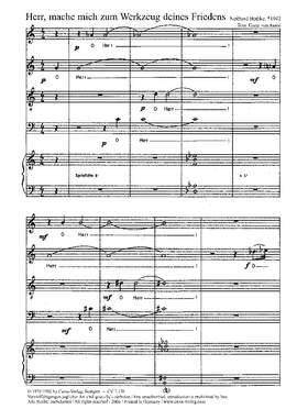 Bethke: O Herr, mache mich zum Werkzeug (Op.4)
