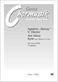 Diestro: Diestro, Ave Maria + Kyrie