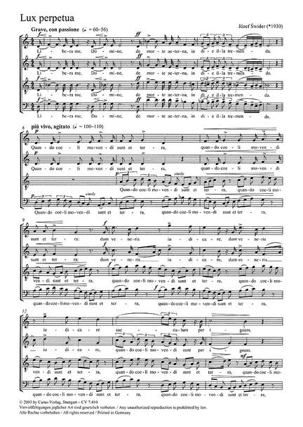 Swider: Lux perpetua