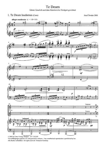 Swider: Te Deum