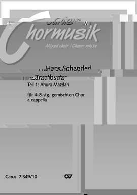 Schanderl: Zarathustra  Ahura Mazdah