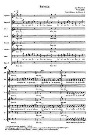 Johannsen: Sanctus