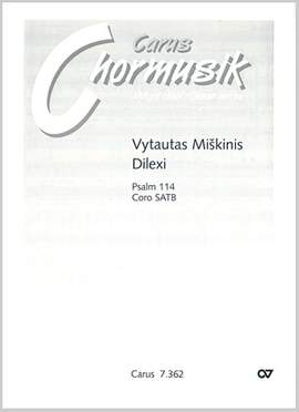 Miskinis: Dilexi (GDur)