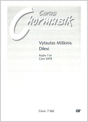 Miskinis: Dilexi (GDur)