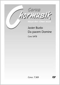 Busto: Da pacem, Domine