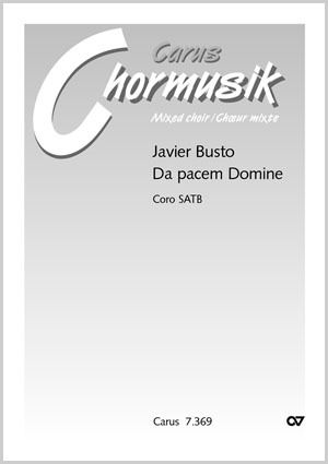 Busto: Da pacem, Domine
