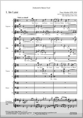 Gottwald/Schreker: Drei Lieder