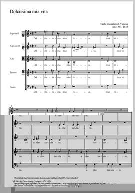 Gesualdo di Venosa: Dolcissima mia vita
