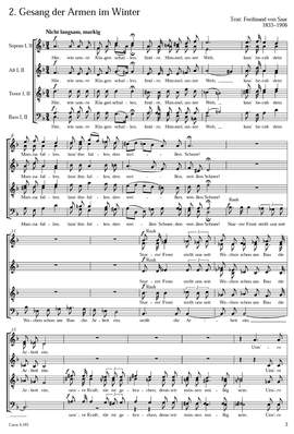 Schreker: Gesang der Armen im Winter
