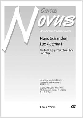 Schanderl: Lux aeterna I