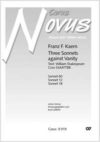 Kaern: Three Sonnets against Vanity