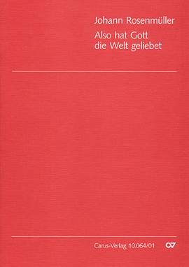 Rosenmüller: Also hat Gott die Welt geliebt