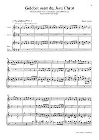 Rabsch: Gelobet seist du, Jesu Christ (mixolydisch)