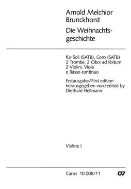 Brunckhorst: Die Weihnachtsgeschichte: Orchestral Violin 1