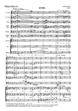 Barbe: Missa brevis