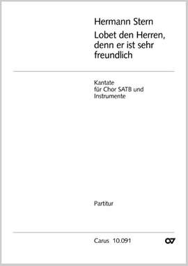 Stern: Lobet den Herrn, denn er ist sehr freundlich