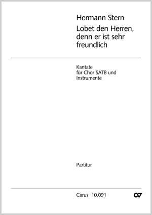 Stern: Lobet den Herrn, denn er ist sehr freundlich