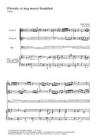 Büttner: Fürwahr, er trug unsre Krankheit