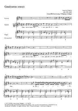 Merula: Gaudeamus omnes in Domino