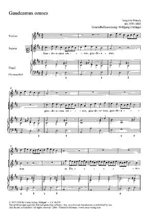 Merula: Gaudeamus omnes in Domino