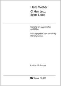 Weber: O Herr Jesu, deine Leute