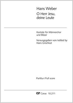 Weber: O Herr Jesu, deine Leute