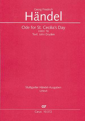 Händel: Ode for St. Cecilia's Day (HWV 76)