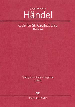 Händel: Ode for St. Cecilia's Day (HWV 76)