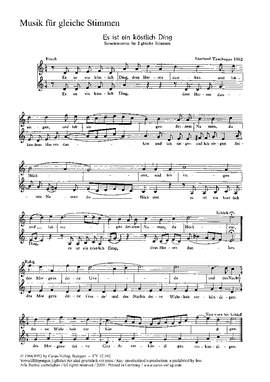 Enders: Sechs Chorsätze für Kinderchor von Enders, Kretzschmar und Tzschoppe