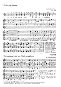 Acht Chorsätze für Kinderchor von BeckerFoss, Ehlers, Kretzschmar und Tzschoppe