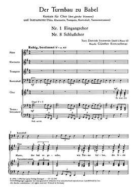Kretzschmar: Der Turmbau zu Babel
