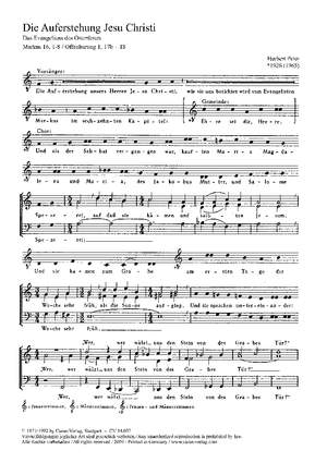 Peter: Die Auferstehung Jesu Christi