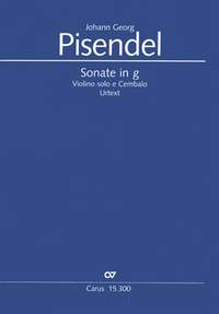 Pisendel: Sonate in g (gMoll)