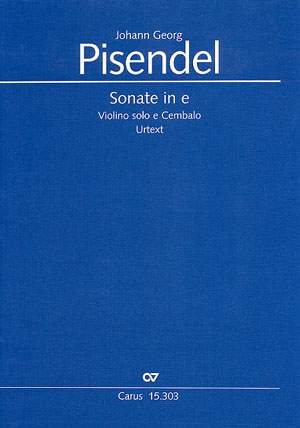 Pisendel: Sonate in e (e-Moll)