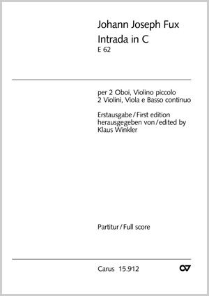 Fux: Intrada in C (E 62)