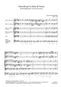 Heinichen: Pastorale per la Notte di Natale (ADur)
