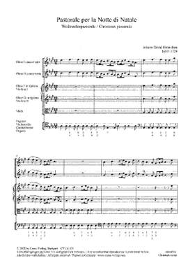 Heinichen: Pastorale per la Notte di Natale (ADur)