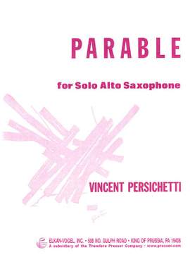 Persichetti: Parable XI, Op.123 (alto)