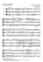 Mozart: Zwei Divertimenti für 3 Querflöten Product Image