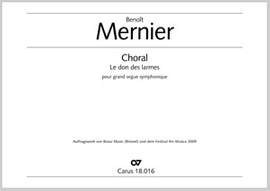 Mernier: Choral Le don des larmes
