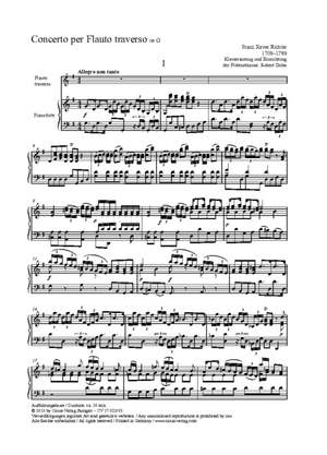 Richter: Flötenkonzert in G (G-Dur)