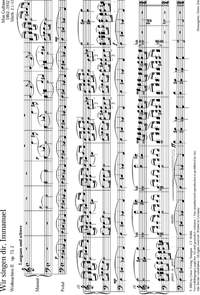 Gulbins: Wir singen dir, Immanuel