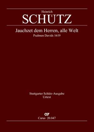 Schütz: Jauchzet dem Herren, alle Welt (SWV 47 (op. 2 no. 26); mixolydisch)