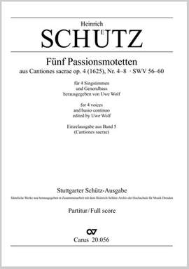 Schütz: Passionsmotetten