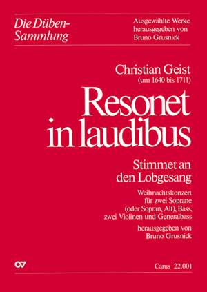 Geist: Resonet in laudibus