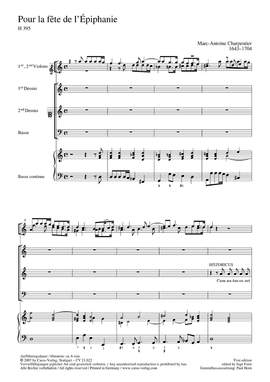 Charpentier: Pour la fete de l'Épiphanie (H 395)