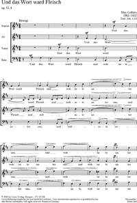 Gulbins: Und das Wort ward Fleisch (Op.72 no. 4; DDur)