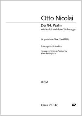 Nicolai: Der 84. Psalm
