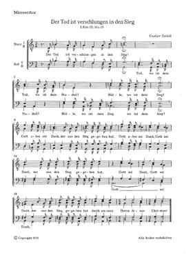 Geisel; Neubert: Chorsätze zu Ostern